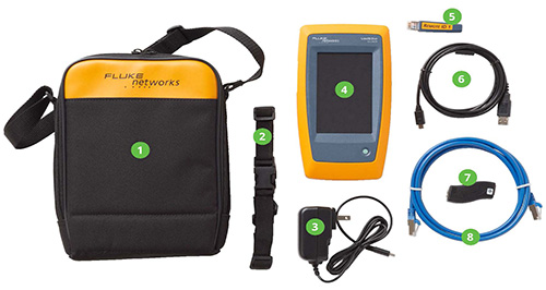 Fluke Networks LIQ-DUO LinkIQ Duo Cable+Wi-Fi+Network Tester w